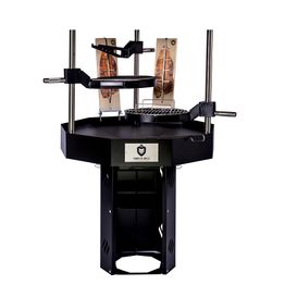 Pihagrilli Carelia Grill® 9K-100 Premium korkea ilman huuvaa musta