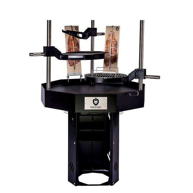 Pihagrilli Carelia Grill® 9K-100 Premium korkea ilman huuvaa musta