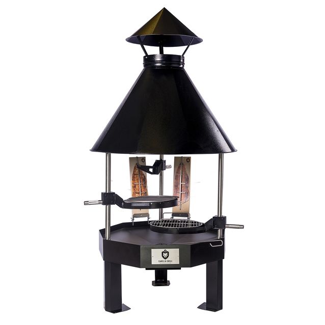 Pihagrilli Carelia Grill® 9K-100 Premium matala musta