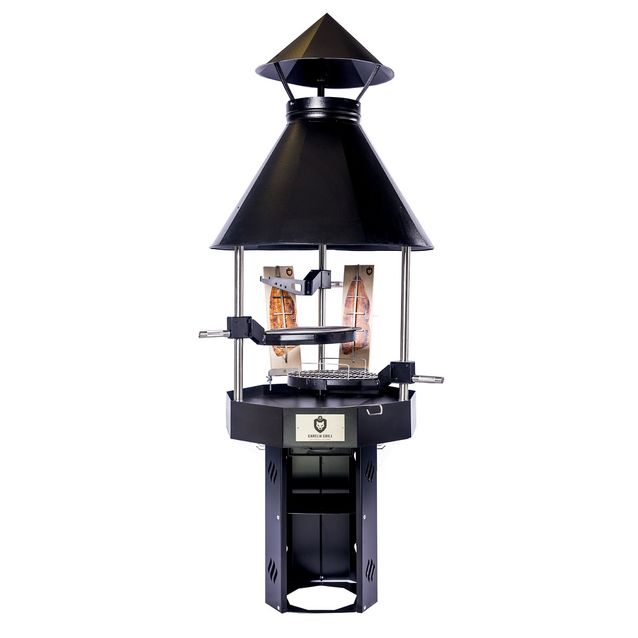 Pihagrilli Carelia Grill® 9K-80 Premium korkea musta