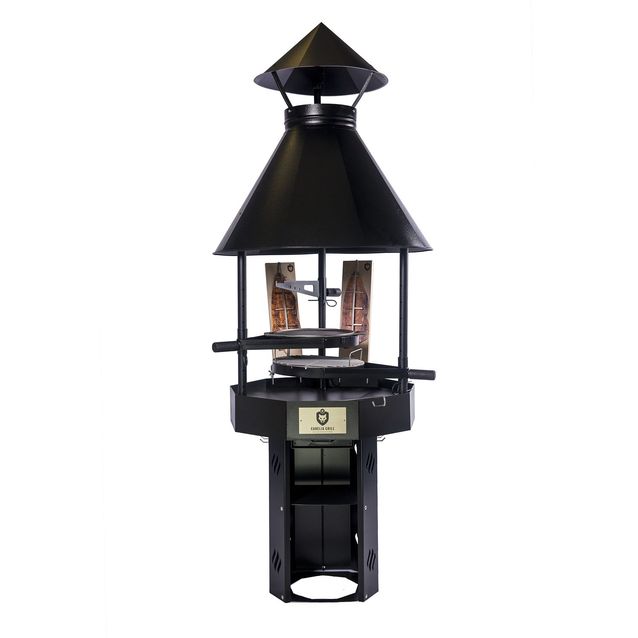 Pihagrilli Carelia Grill® 9K-80 korkea musta