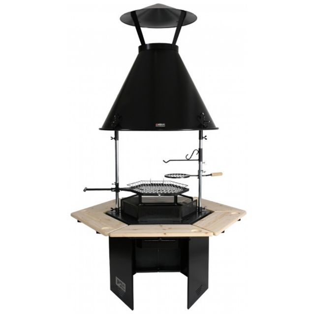 Pihagrillipaketti Polar M6 huuvalla