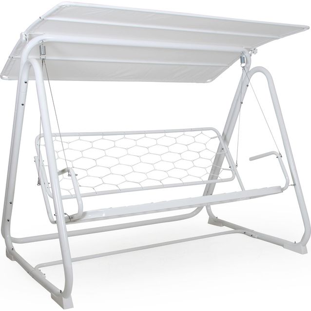 Pihakeinu Metz valkoinen