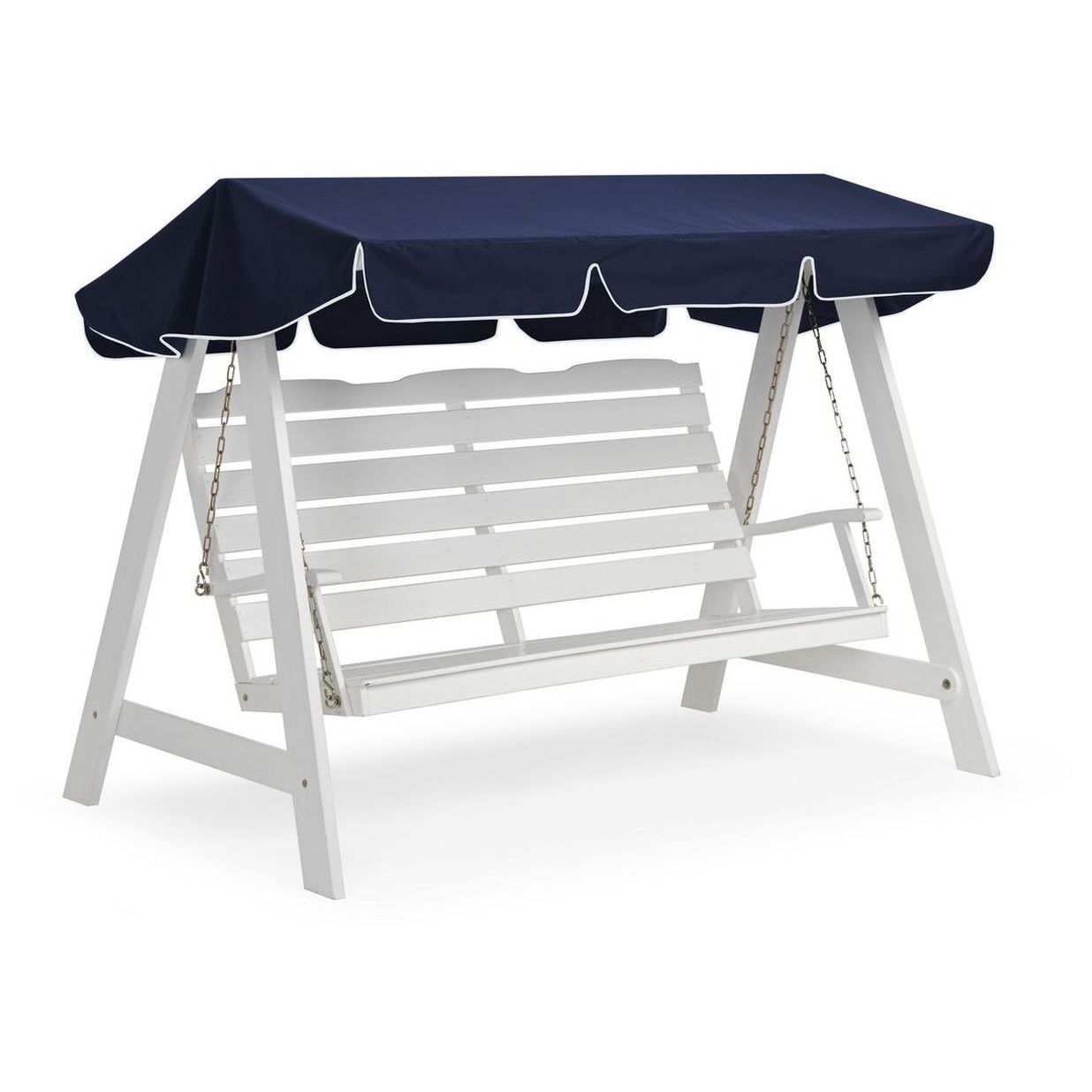 Pihakeinun katto Hillerstorp sininen