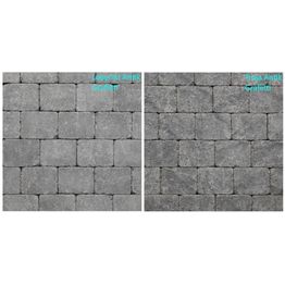 Pihakivi Benders Labyrint/Troja Antik Mikro 140x140x50 mm grafiitti