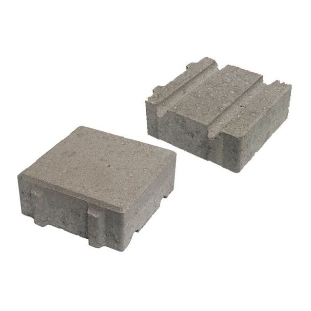 Pihakivi Rudus Akvakivi 197x197x80 mm sileä harmaa