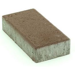 Pihakivi Rudus Kartanokivi 60 278x138x60 mm sileä ruskea