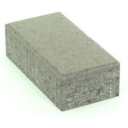 Pihakivi Rudus Kartanokivi 80 278x138x80 mm sileä harmaa