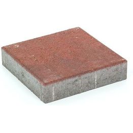 Pihakivi Rudus Kartanolaatta 60 278x278x60 mm sileä punamusta
