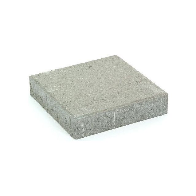Pihakivi Rudus Kartanolaatta 80 278x278x80 mm sileä harmaa
