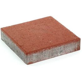 Pihakivi Rudus Kartanolaatta 80 278x278x80 mm sileä punainen