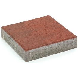 Pihakivi Rudus Kartanolaatta 80 278x278x80 mm sileä punamusta