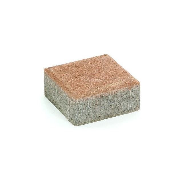 Pihakivi Rudus Kartanonoppa 60 138x138x60 mm sileä hiekanruskea