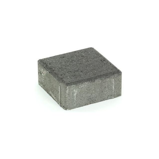 Pihakivi Rudus Kartanonoppa 60 138x138x60 mm sileä musta