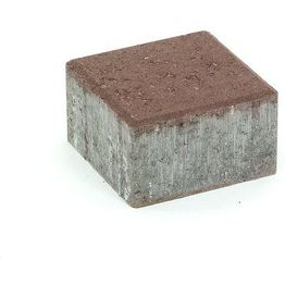 Pihakivi Rudus Kartanonoppa 80 138x138x80 mm sileä ruskea