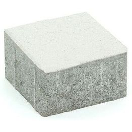 Pihakivi Rudus Kartanonoppa 80 138x138x80 mm sileä valkoinen