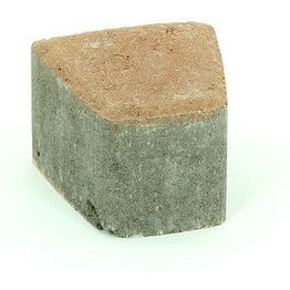 Pihakivi Rudus Klassikko iso kaarre 80 110x115x80 mm sileä hiekanruskea