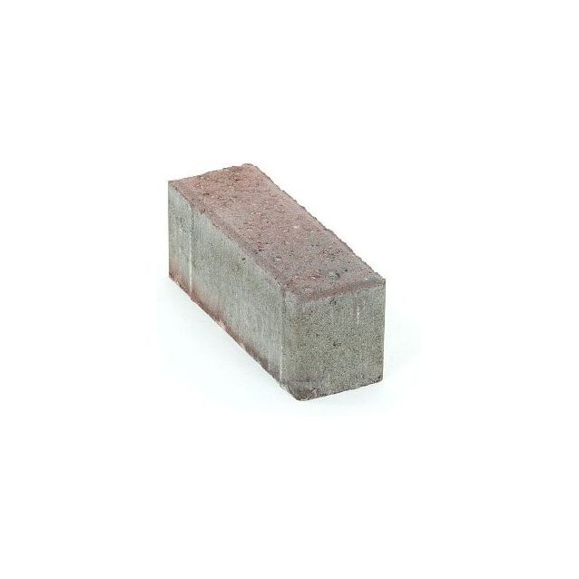 Pihakivi Rudus Luostarikivi 80 208x68x80 mm sileä punamusta