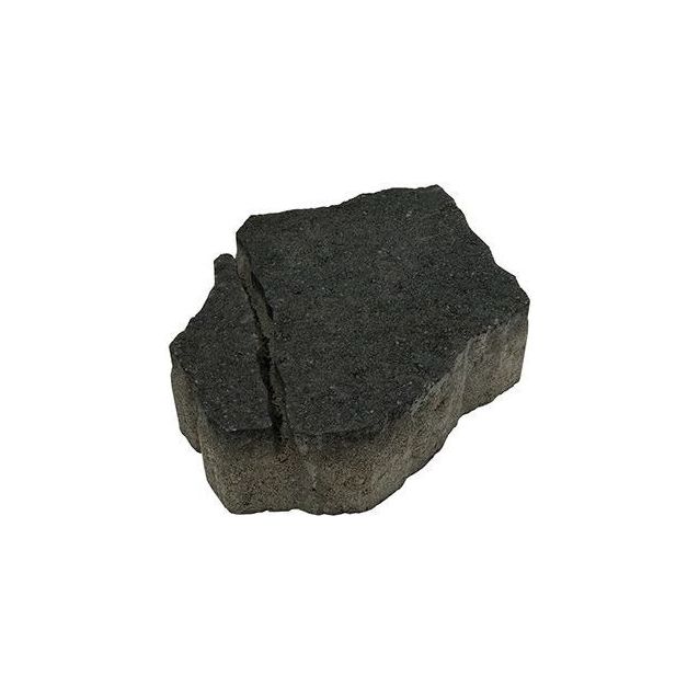 Pihakivi Rudus Luotokivi 336x246x80 mm profiloitu hiili