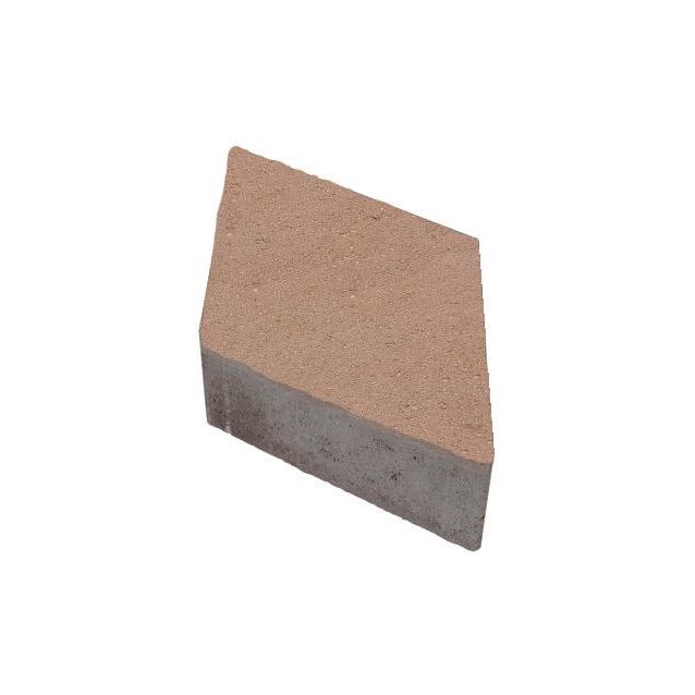 Pihakivi Rudus Rombakivi 80 334x197x80 mm sileä hiekanruskea