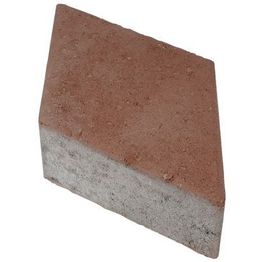 Pihakivi Rudus Rombakivi 80 334x197x80 mm sileä punainen