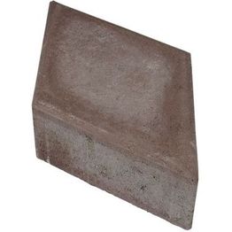 Pihakivi Rudus Rombakivi 80 334x197x80 mm sileä ruskea