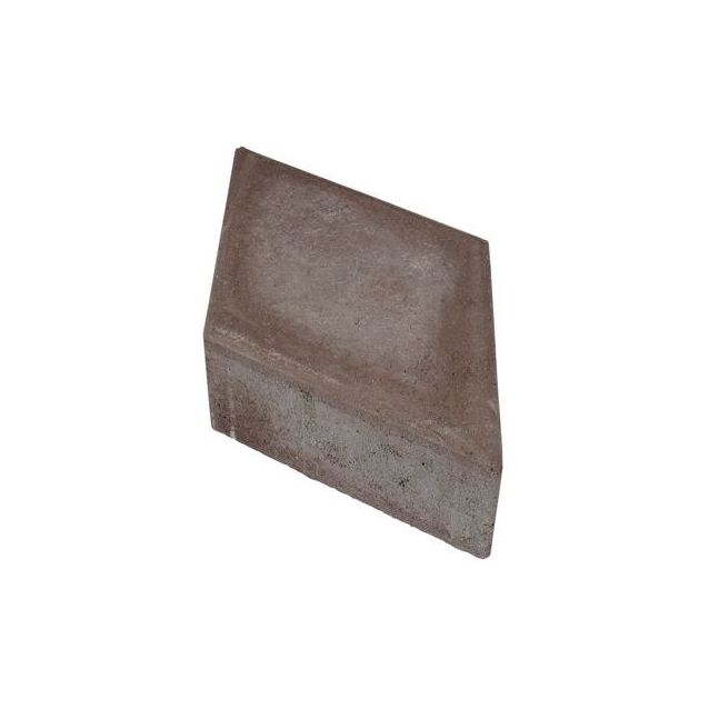 Pihakivi Rudus Rombakivi 80 334x197x80 mm sileä ruskea