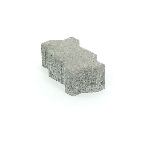 Pihakivi Rudus Unikivi 80 225x112,5x80 mm sileä harmaa