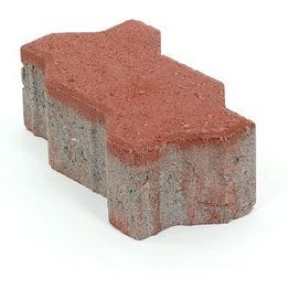 Pihakivi Rudus Unikivi 80 225x112,5x80 mm sileä punainen