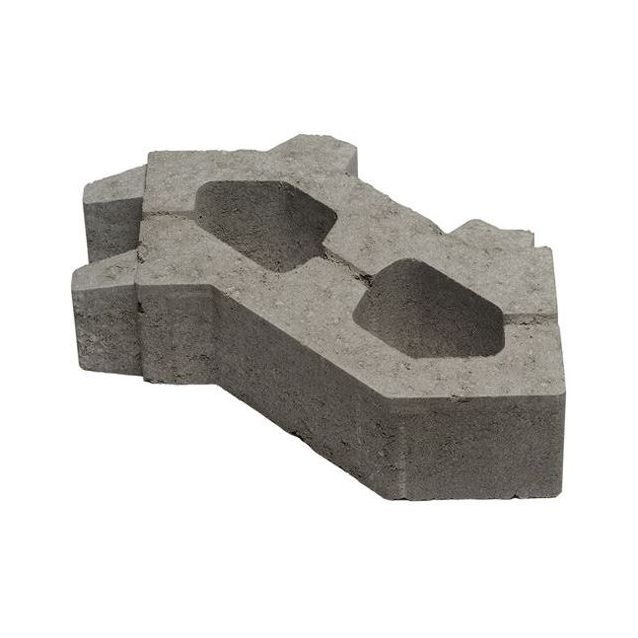 Pihakivi Rudus Viherässä 305x291x100 mm sileä harmaa