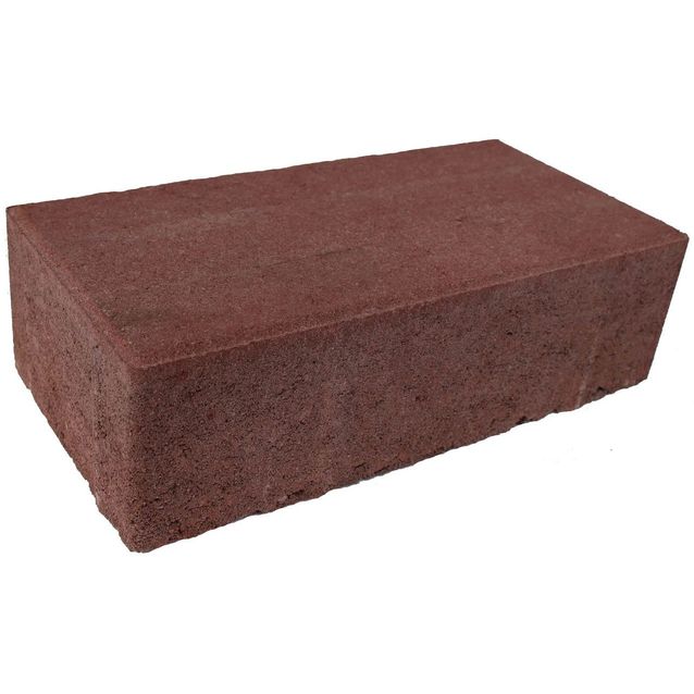 Pihakivi Lakka Katukivi 80 278x138x80 mm punainen
