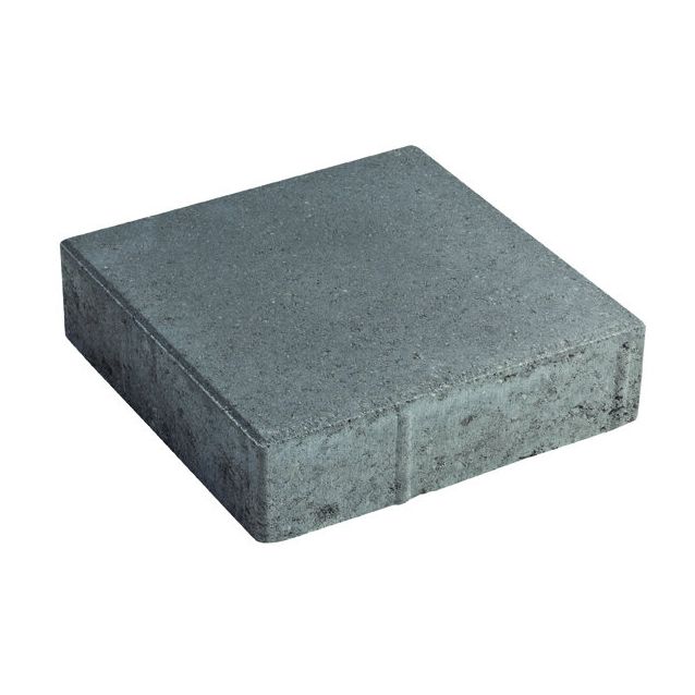 Pihakivi Lakka Katulaatta 80 278x278x80 mm musta