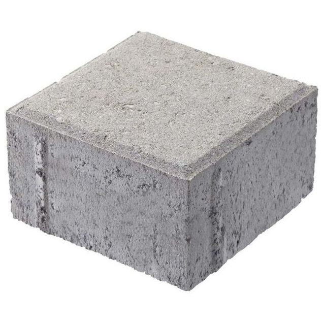 Pihakivi Lakka Nupukivi 80 138x138x80 mm harmaa