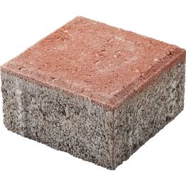 Pihakivi Lakka Nupukivi 80 138 x 138 mm punainen