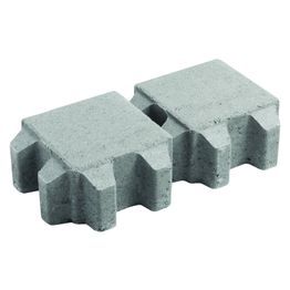 Pihakivi Lakka Nurmikivi 80 140x140x80 mm harmaa