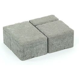 Pihakivisarja Rudus Milano-kivet 80 mm sileä harmaa