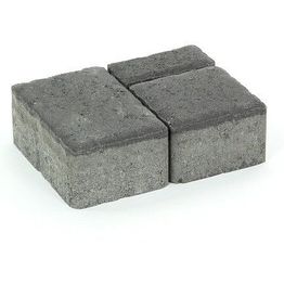 Pihakivisarja Rudus Milano-kivet 80 mm sileä musta