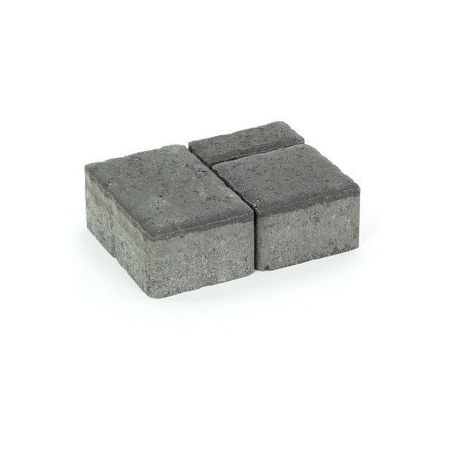 Pihakivisarja Rudus Milano-kivet 80 mm sileä musta