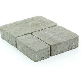 Pihakivisarja Rudus Napoli-kivet 80 mm profiloitu harmaa