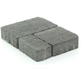 Pihakivisarja Rudus Napoli-kivet 80 mm profiloitu musta