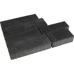 Pihakivisarja Rudus Piano-kivet 80 mm sileä hiili