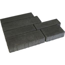 Pihakivisarja Rudus Piano-kivet 80 mm sileä musta