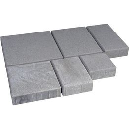 Pihakivisarja Rudus Roomalaiset isot kivet 80 mm hiekkapuhallettu kuru