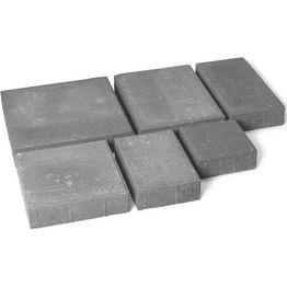 Pihakivisarja Rudus Roomalaiset isot kivet 80 mm sileä harmaa