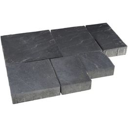 Pihakivisarja Rudus Roomalaiset pienet kivet 80 mm profiloitu musta