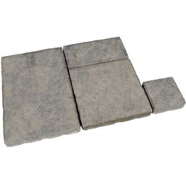 Pihalaattasarja Rudus Tosca-laatat 55 mm profiloitu savu