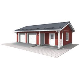 Autotalli Piharati A11, 63.5m²