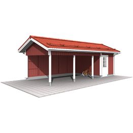 Autokatos Piharati B2, kylmä runko, lomalaudoitus, 9.3m²