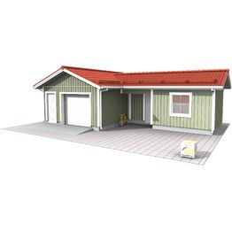 Autotalli ja vaja Piharati E2, 51.5m²