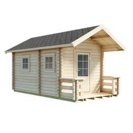 Pihasauna Luoman Lillevilla 7-5 Tiira 10,3 + 2,3 m²